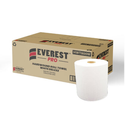 Everest Pro - White Paper Hand Towel - 800' - HWT800W